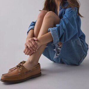 Sperry Tan Leather Loafers